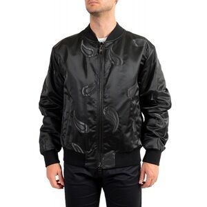 Hugo Boss Black Embroidered Bomber Jacket